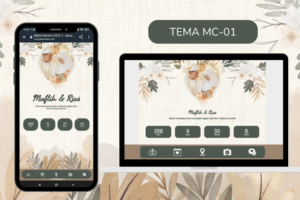 wedding invitations tema MC-01