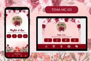 wedding invitations tema MC-03
