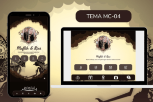 wedding invitations tema MC-04