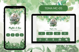 wedding invitations tema MC-05
